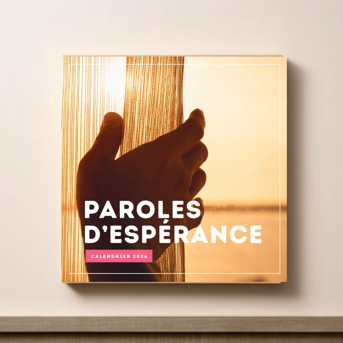 Calendrier Paroles d'Espérance 