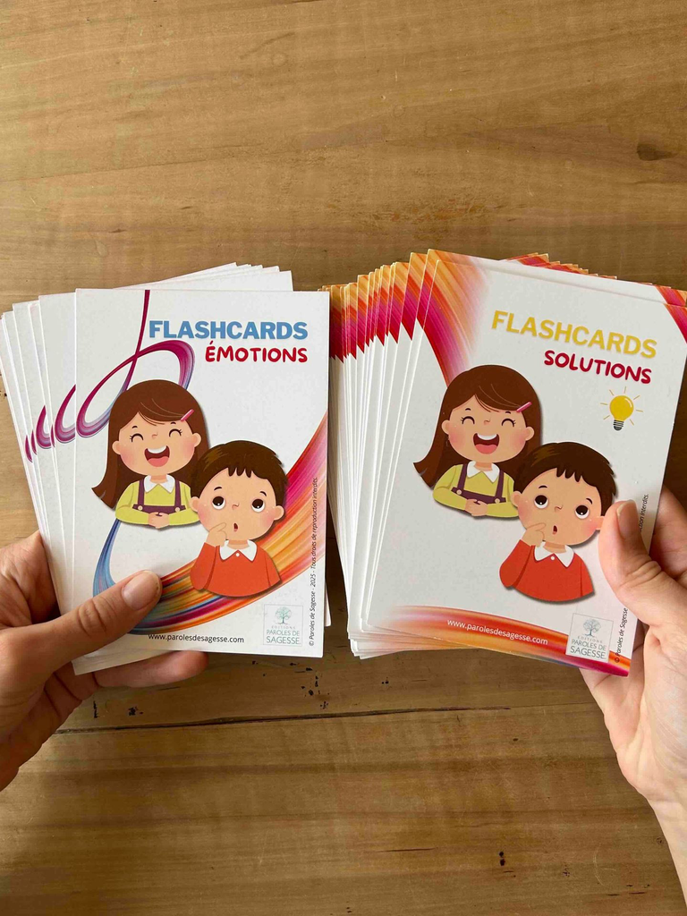 [AR0378] Flashcards "Emotions Solutions" 3 à 6 ans